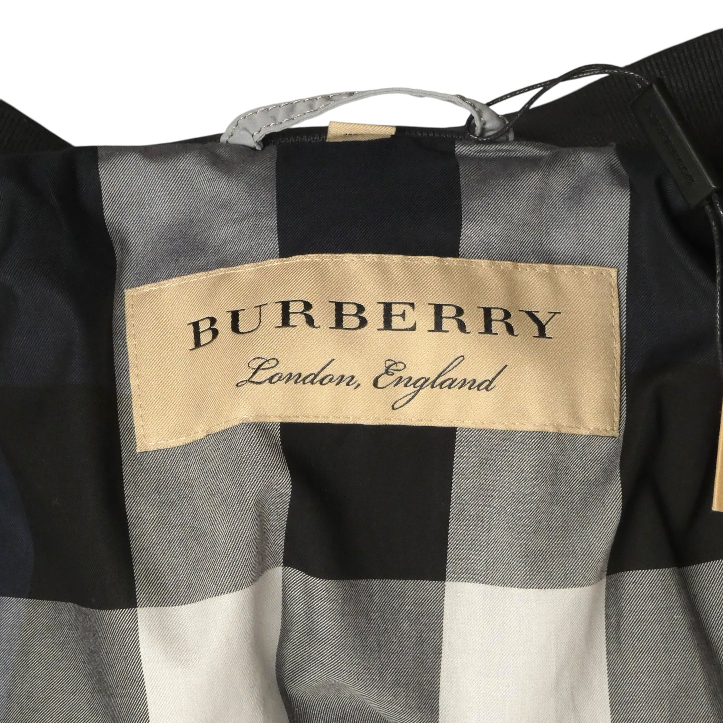 BURBERRY-NWT Grey Brighton Windbreaker, Size-50