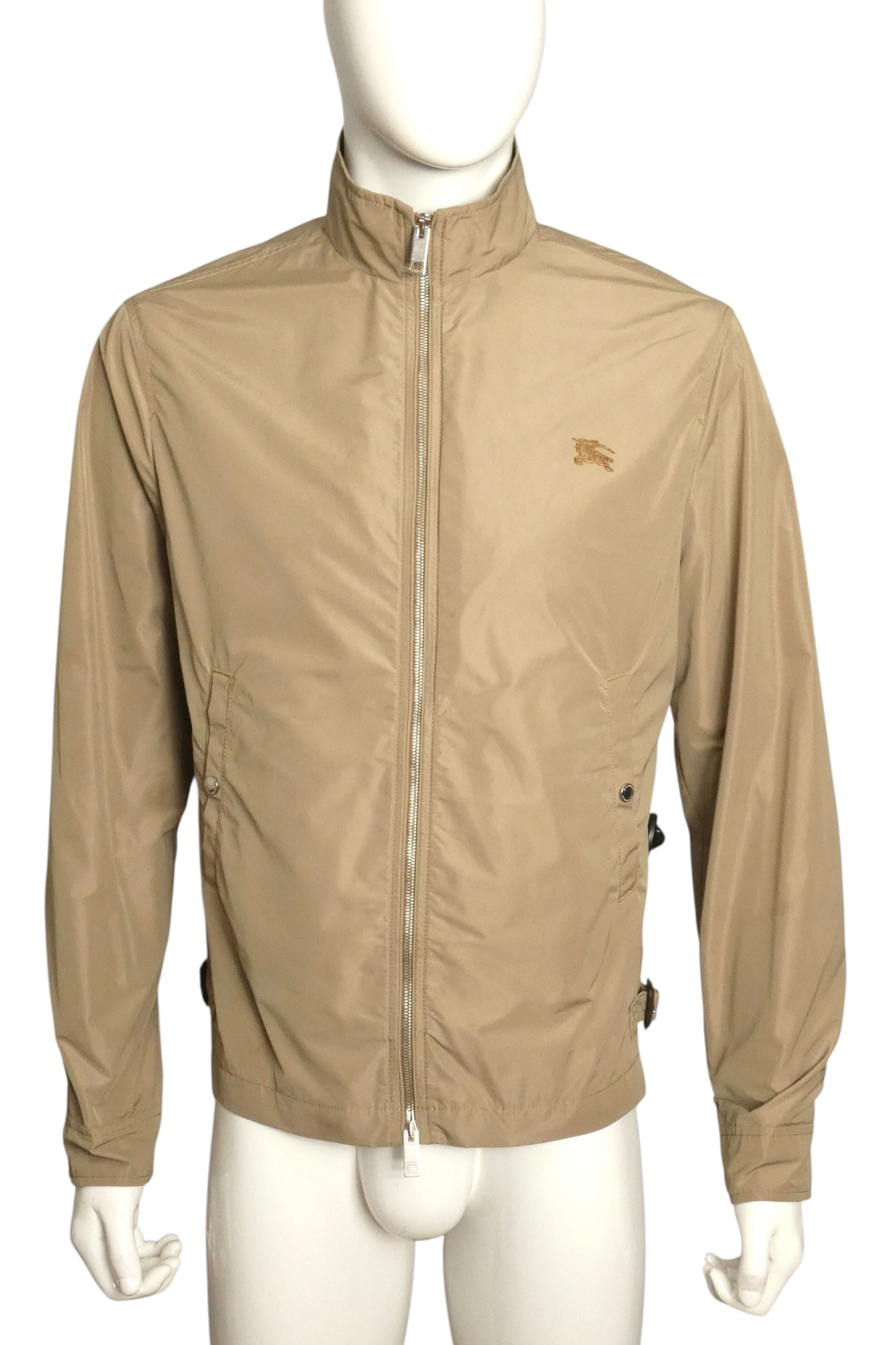 BURBERRY-Khaki Brighton Windbreaker, Size-Large