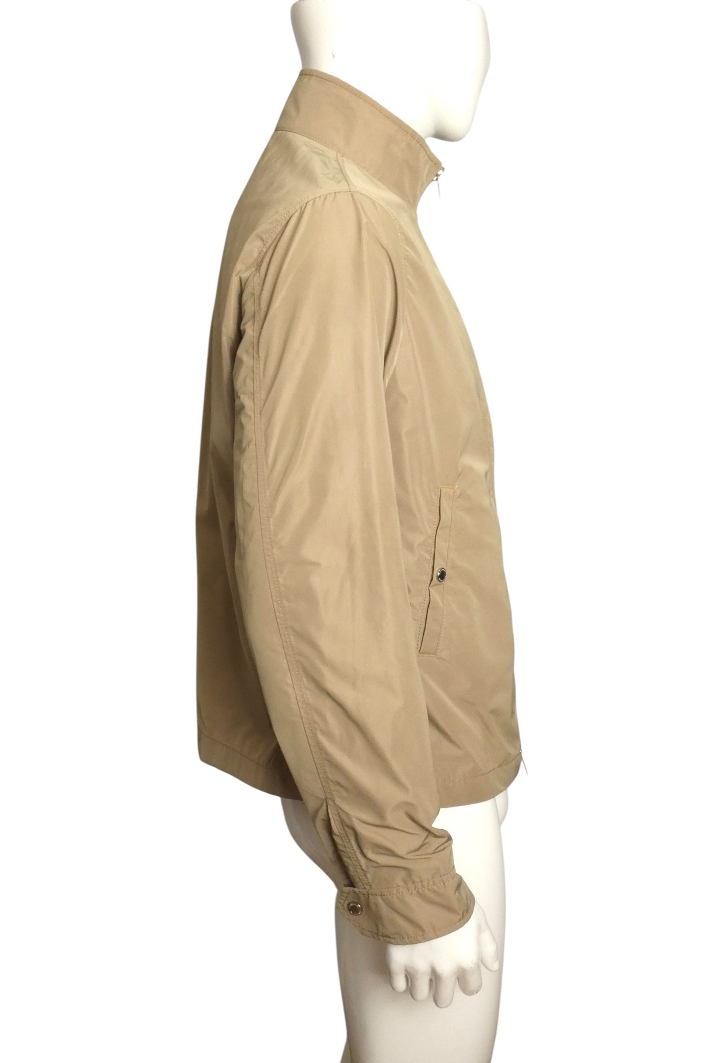 BURBERRY-Khaki Brighton Windbreaker, Size-Large