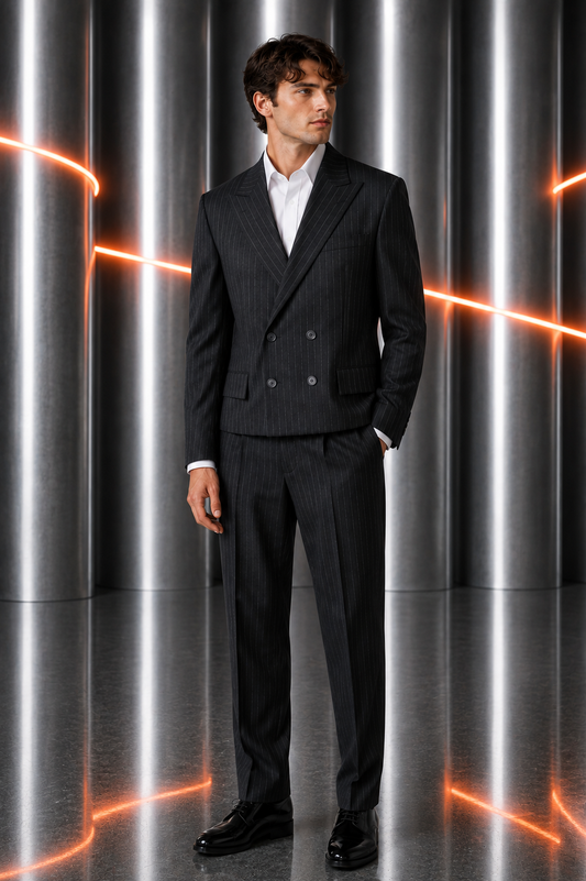 PIERRE CARDIN - 1989 Wool Suit, Size Large