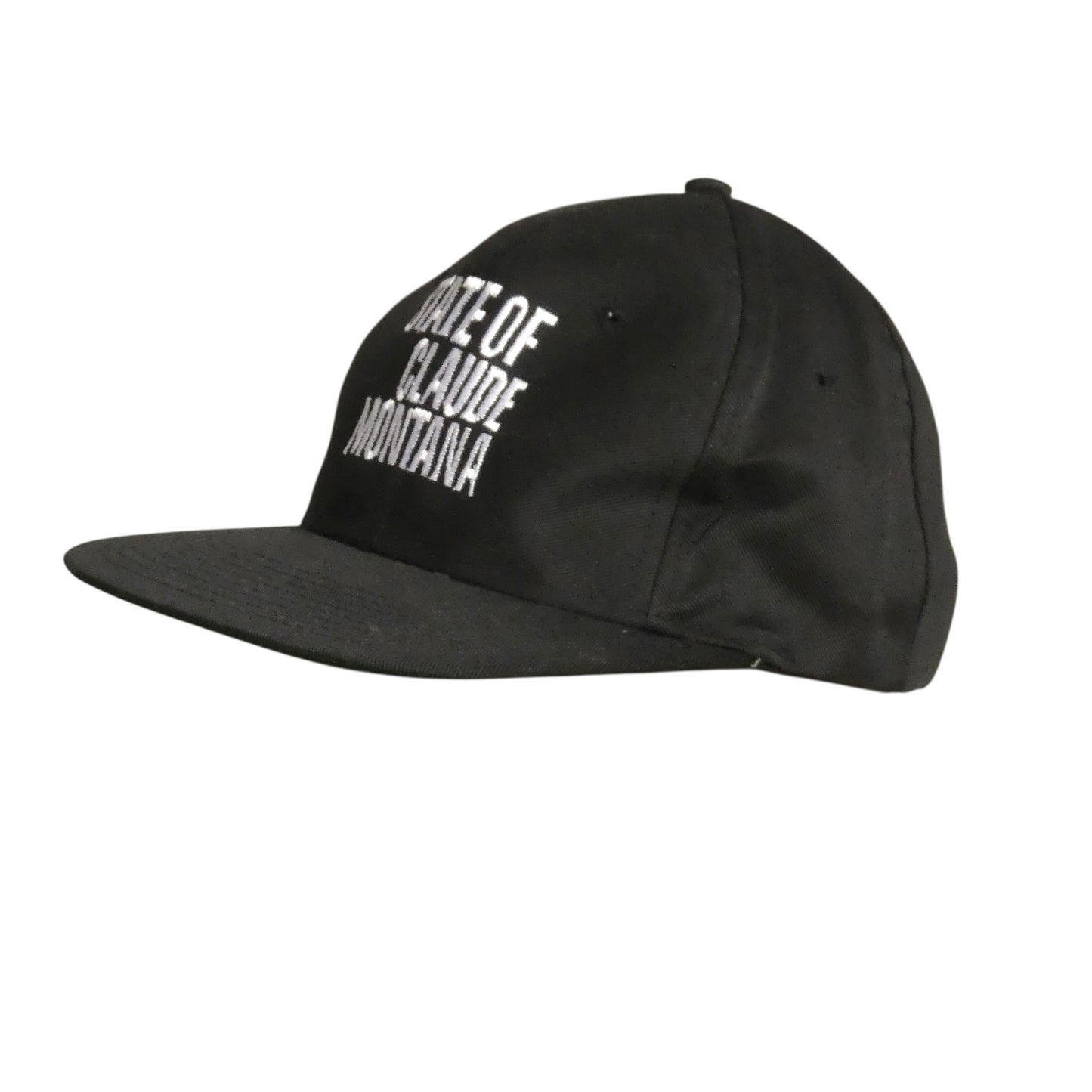 CLAUDE MONTANA - Embroidered Cotton Baseball Cap