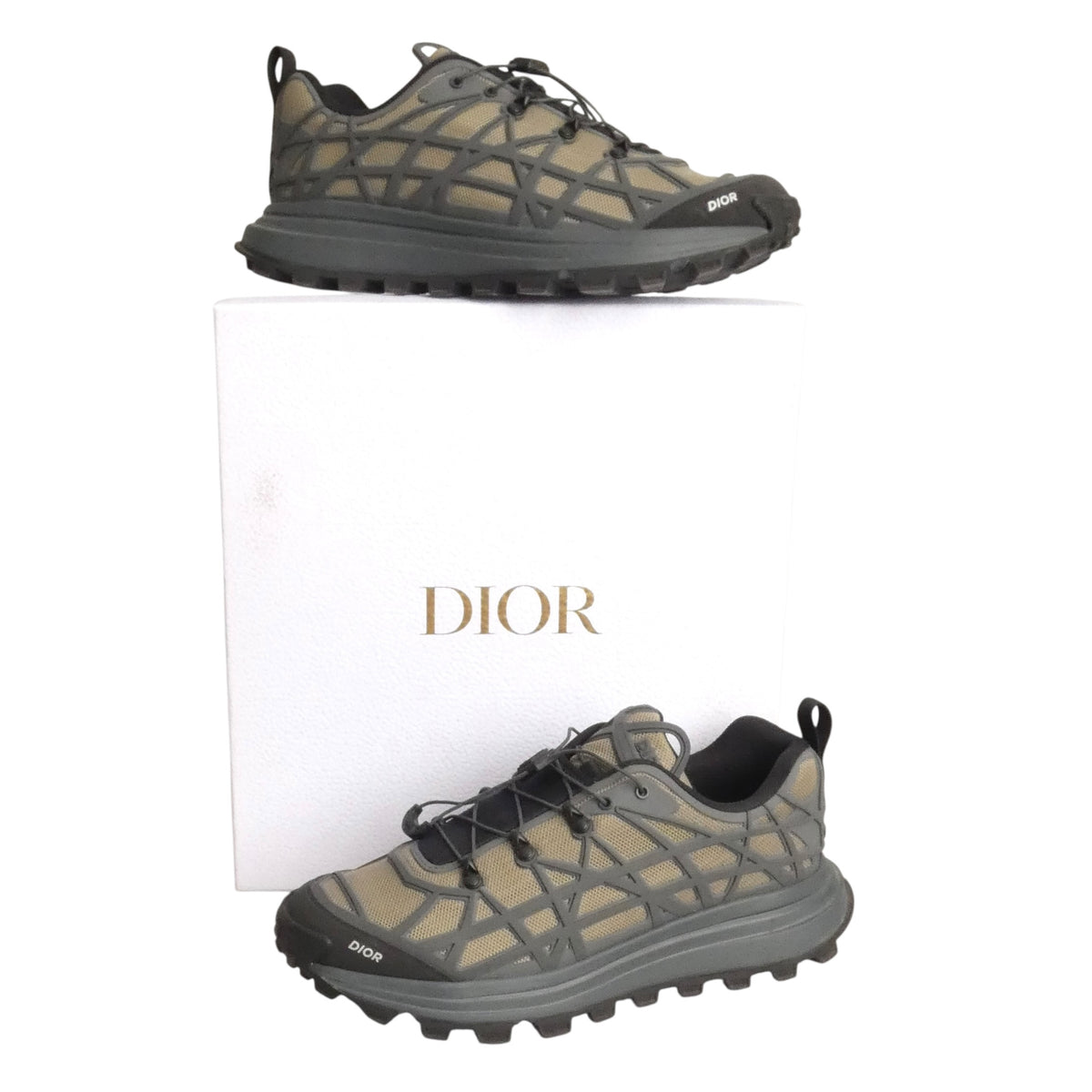 DIOR - 2024 Grey B31 Runner Sneakers, Size-42.5