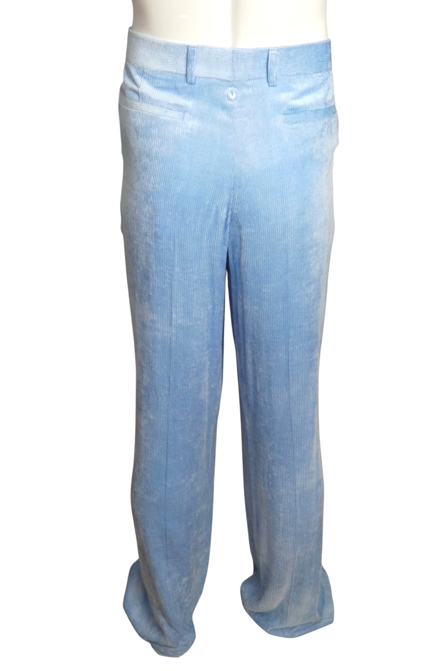 DIOR X ERL - Blue Corduroy Relaxed Pants, Waist-38