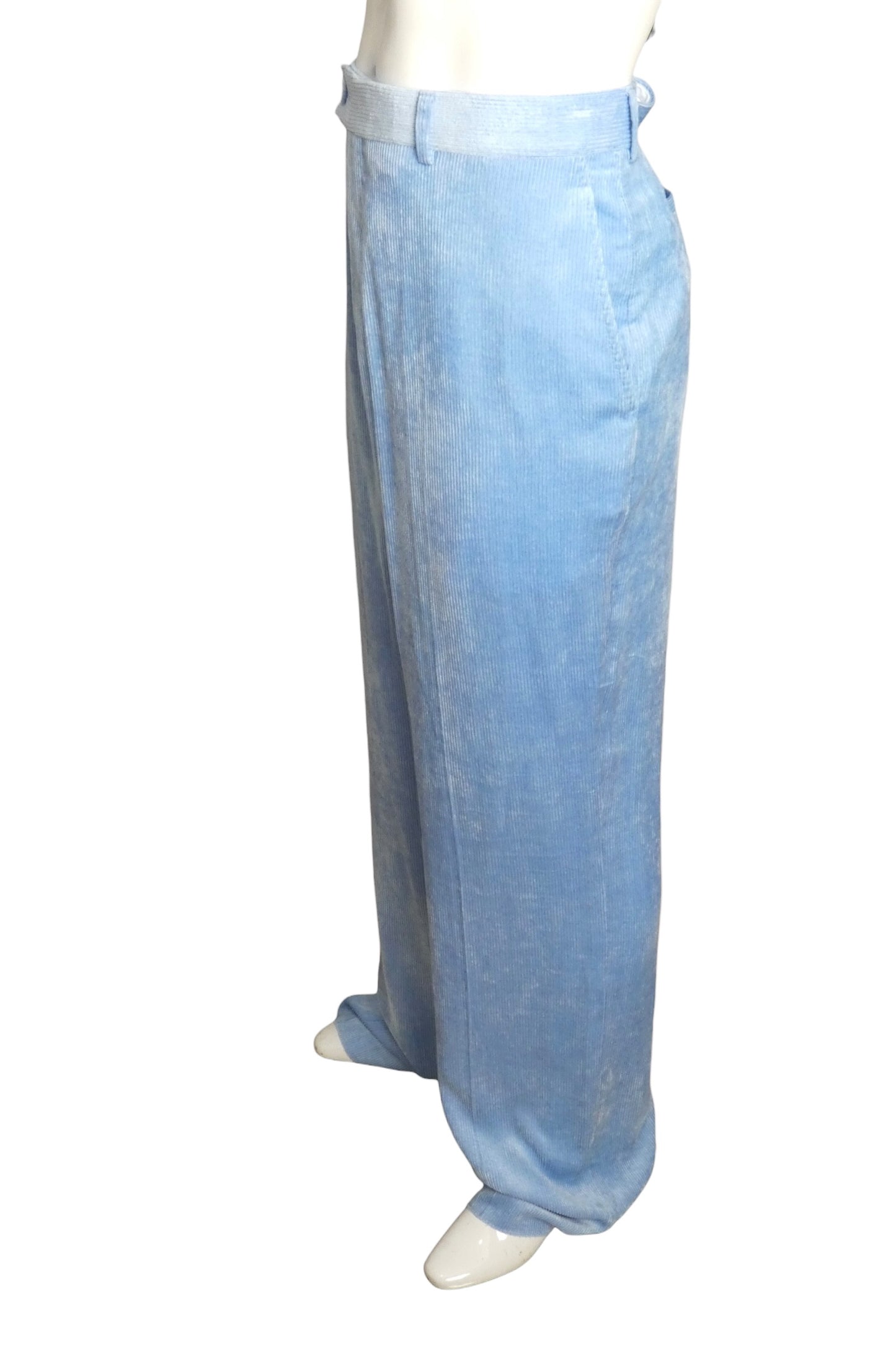 DIOR X ERL - Blue Corduroy Relaxed Pants, Waist-38