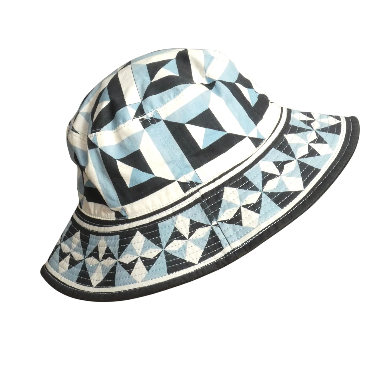 DOLCE & GABBANA - Cotton Print Bucket Hat, Size-Large