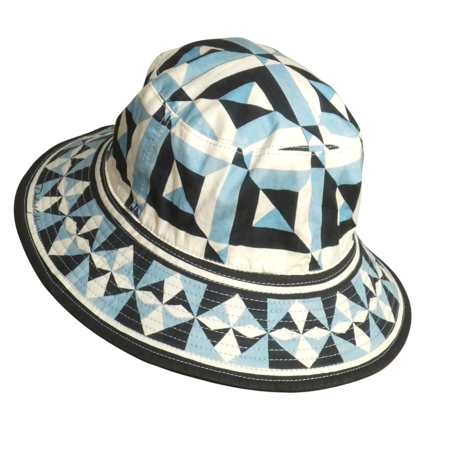 DOLCE & GABBANA - Cotton Print Bucket Hat, Size-Large