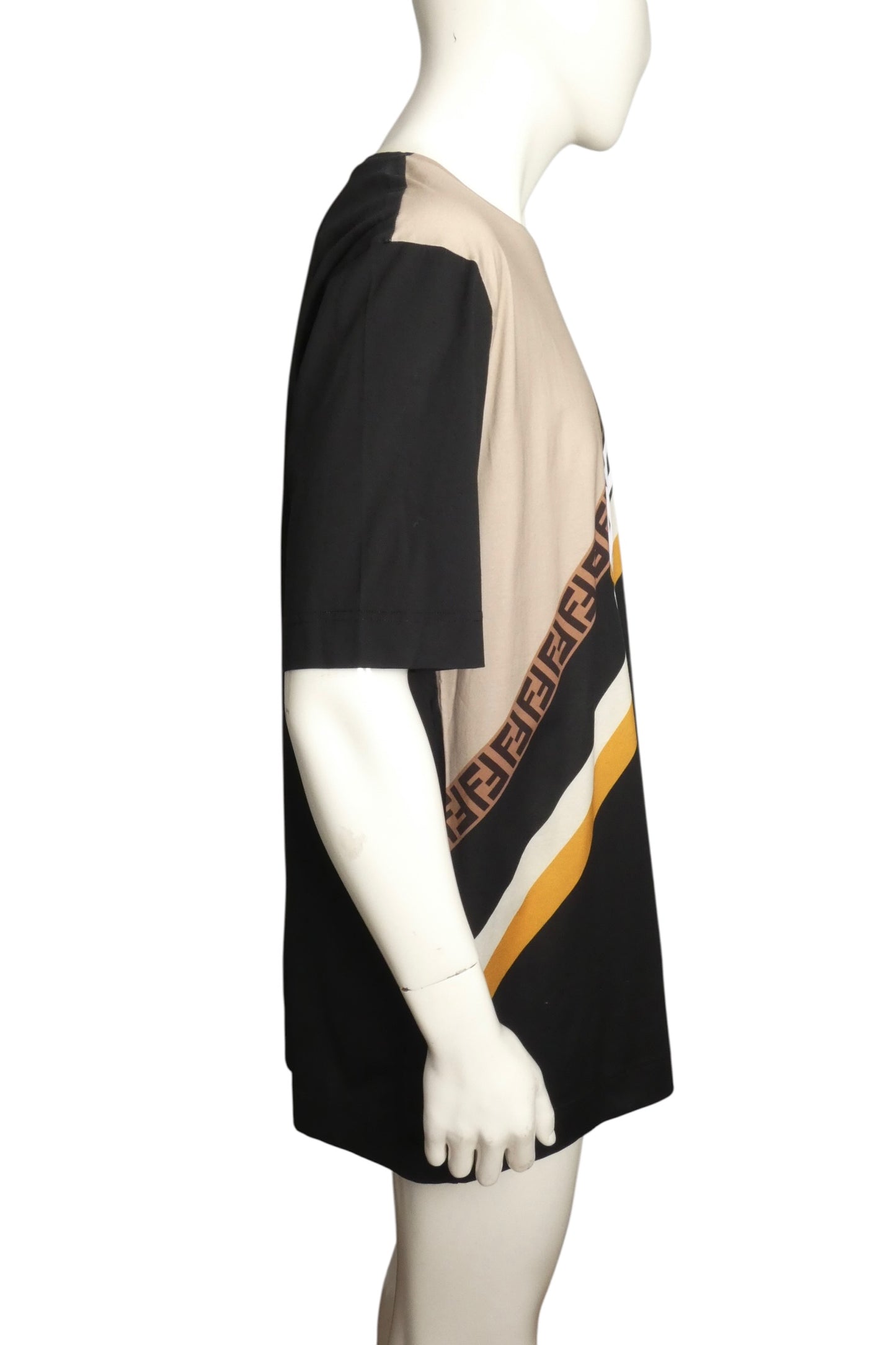 FENDI - NWT Mania Cotton T-Shirt, Size-XXL