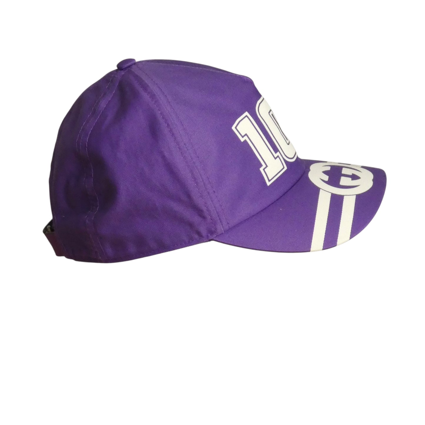 GUCCI - 2021 NWT Purple Interlocking G Baseball Cap, Size-Medium