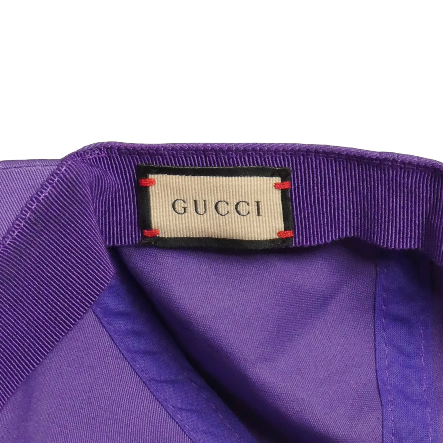 GUCCI - 2021 NWT Purple Interlocking G Baseball Cap, Size-Medium
