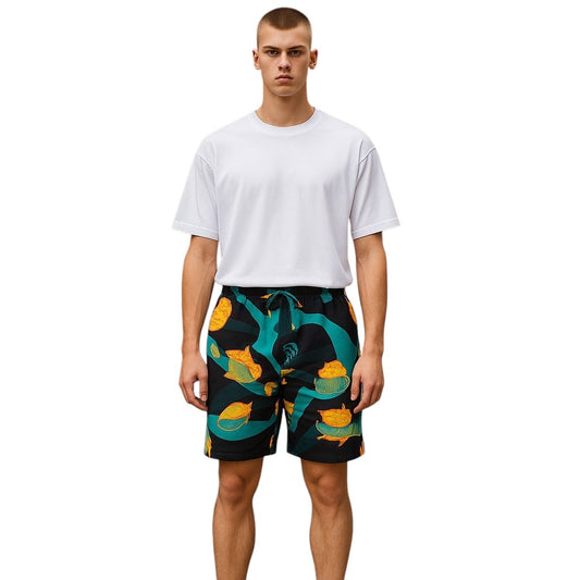 LOEWE- NWT Shell Print Leisure Shorts, W-30