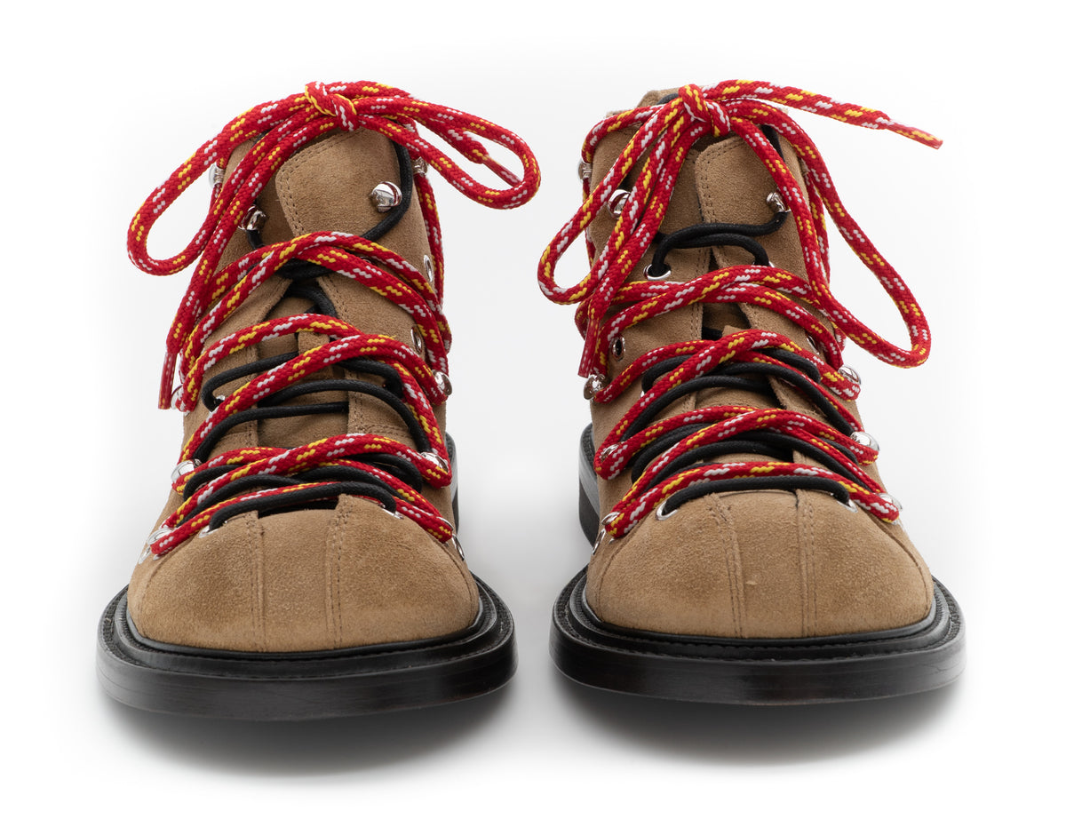 MOSCHINO COUTURE! - 2025 Suede Boots, Brown, Size 41