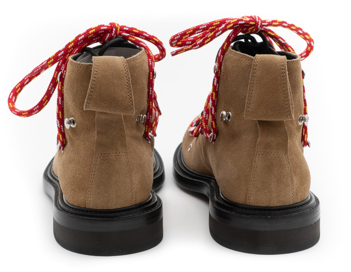 MOSCHINO COUTURE! - 2025 Suede Boots, Brown, Size 41