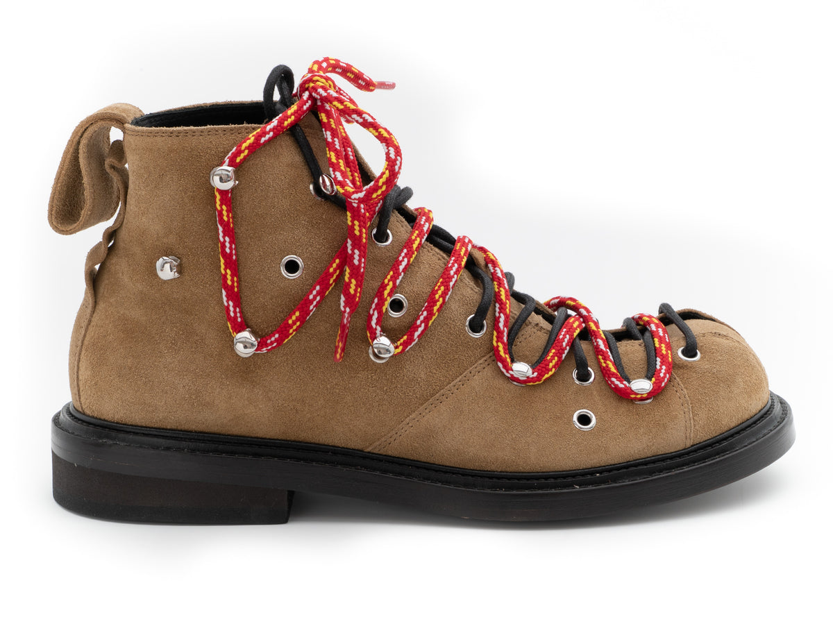 MOSCHINO COUTURE! - 2025 Suede Boots, Brown, Size 41