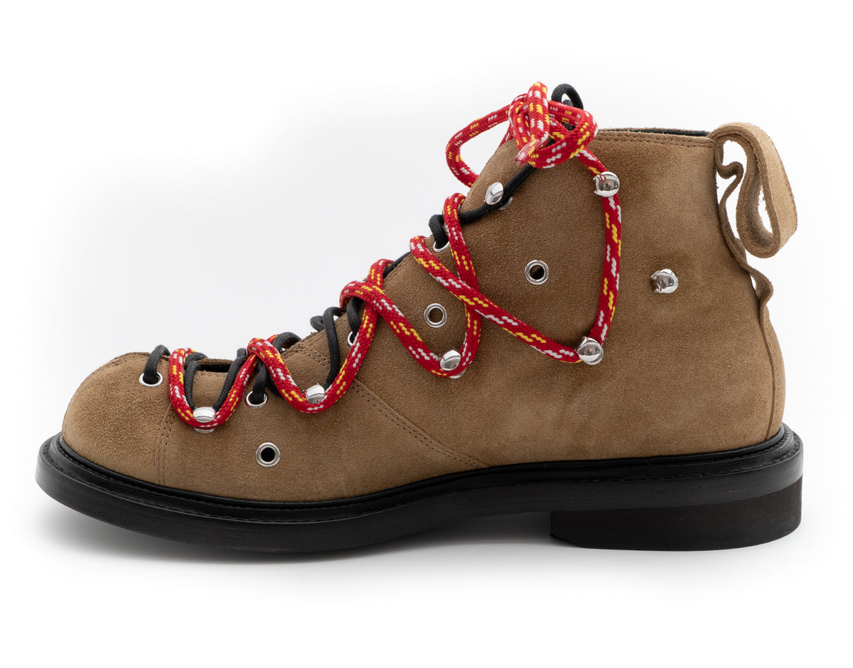 MOSCHINO COUTURE! - 2025 Suede Boots, Brown, Size 41