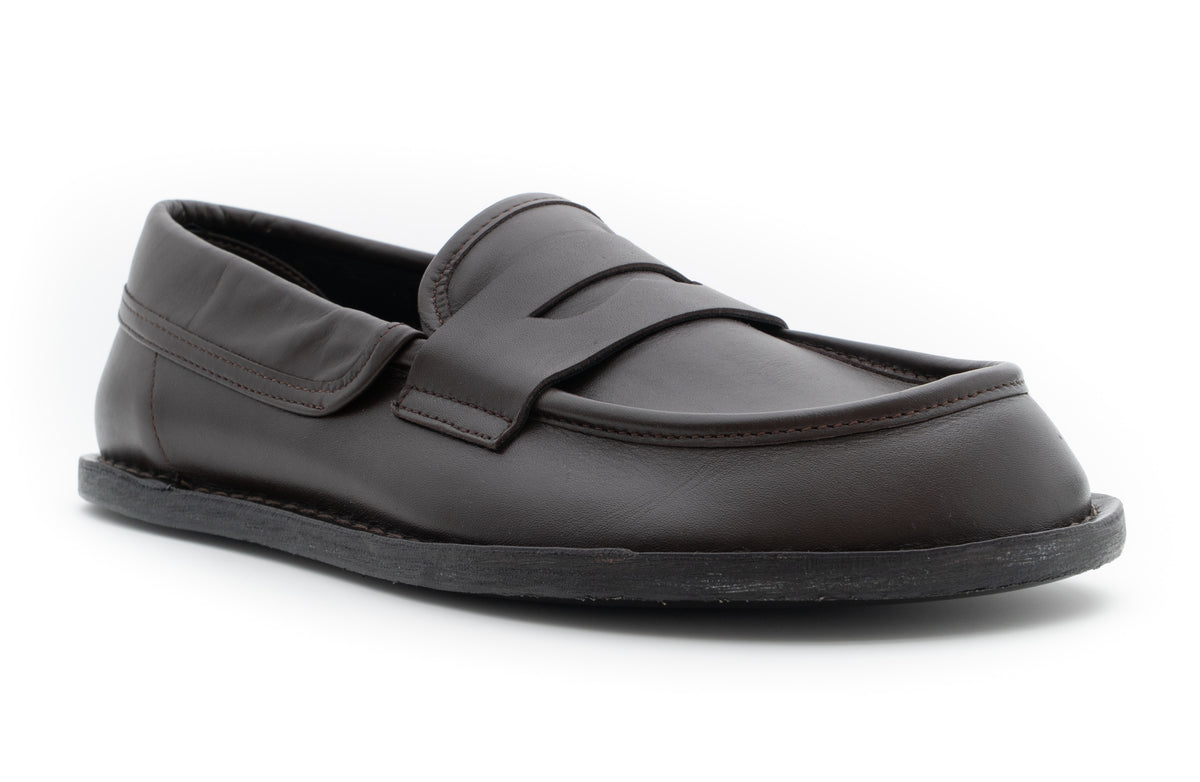 MOSCHINO COUTURE! - Leather Loafers, Brown, Multiple Sizes Available