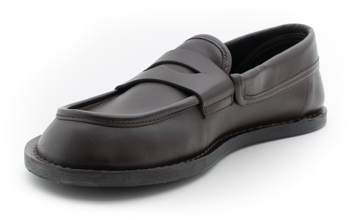 MOSCHINO COUTURE! - Leather Loafers, Brown, Multiple Sizes Available