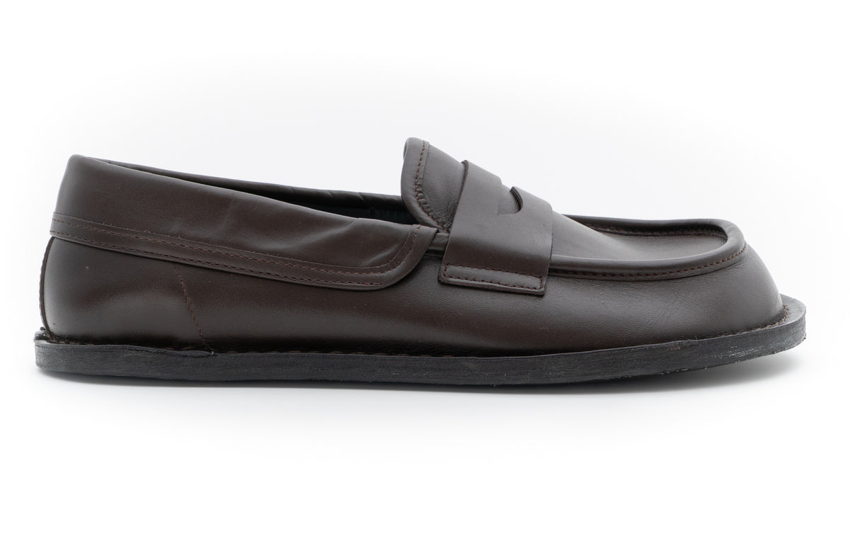 MOSCHINO COUTURE! - Leather Loafers, Brown, Multiple Sizes Available