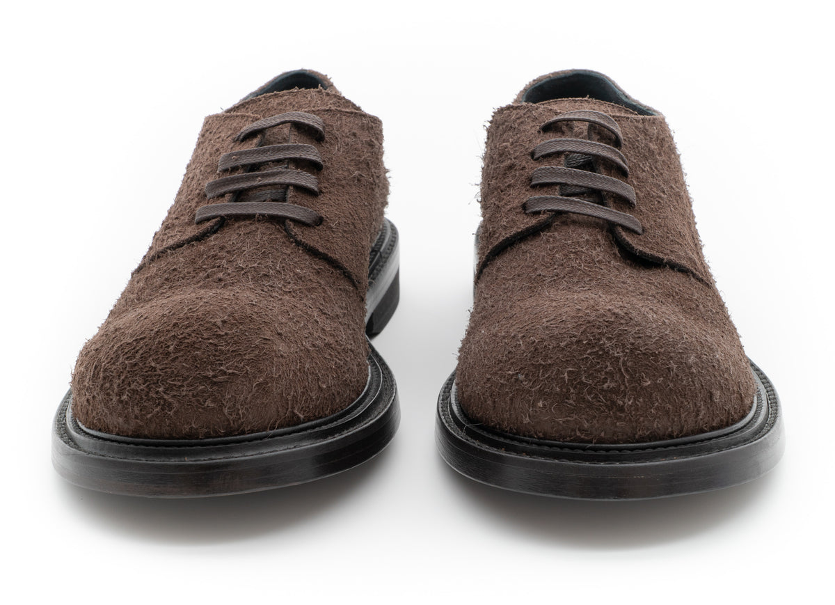 MOSCHINO COUTURE! - Suede Brogues, Brown, Size 41
