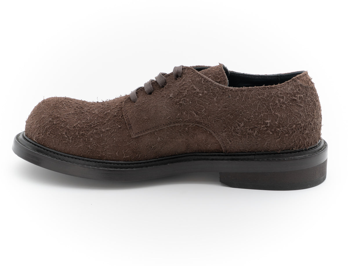 MOSCHINO COUTURE! - Suede Brogues, Brown, Size 41