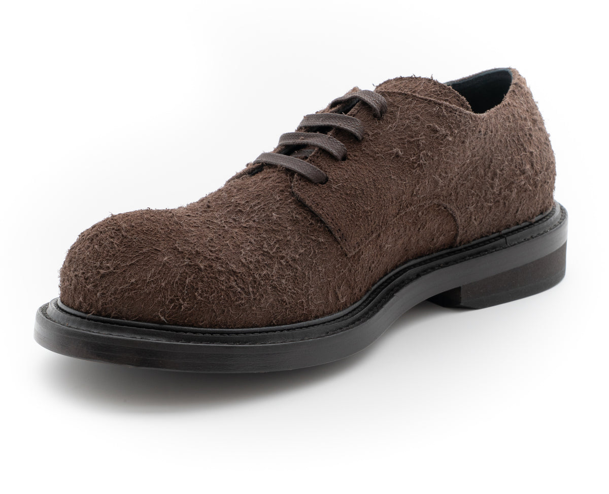 MOSCHINO COUTURE! - Suede Brogues, Brown, Size 41