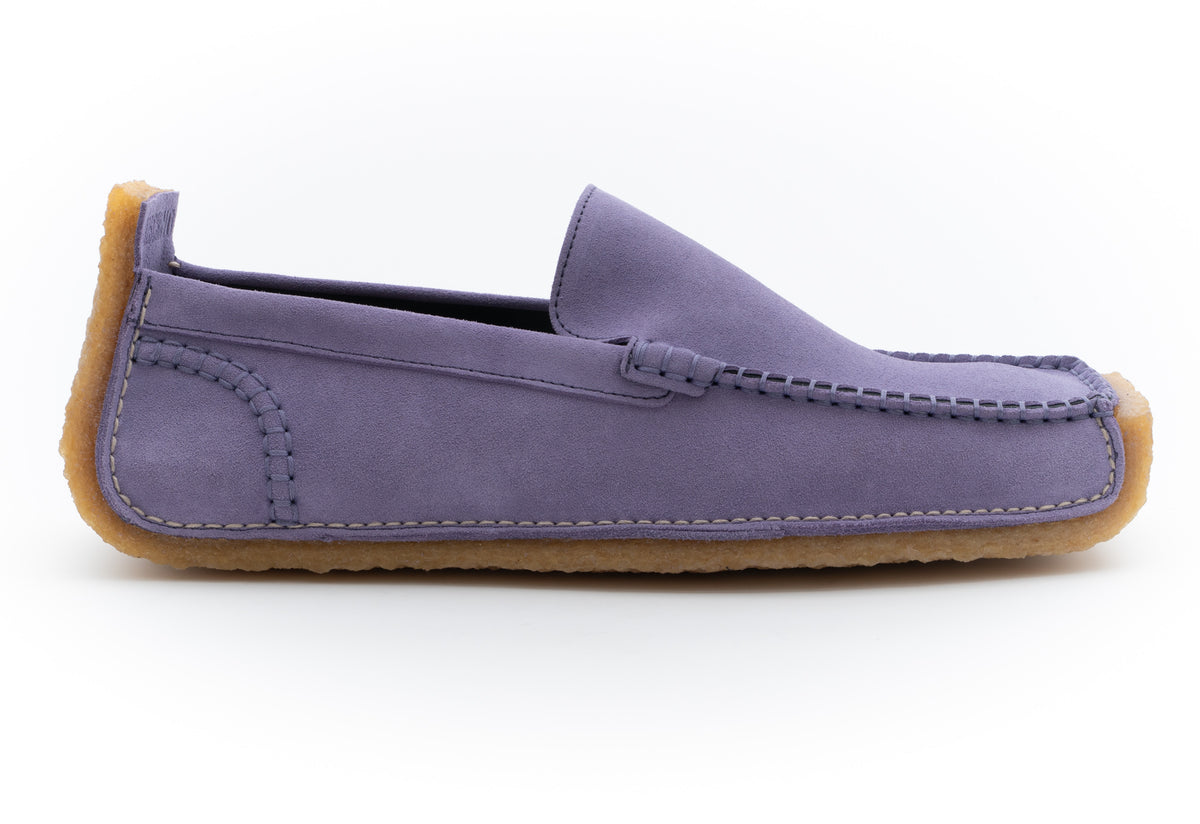 MOSCHINO COUTURE! - Suede Loafers, Lavender, Multiple Sizes Available