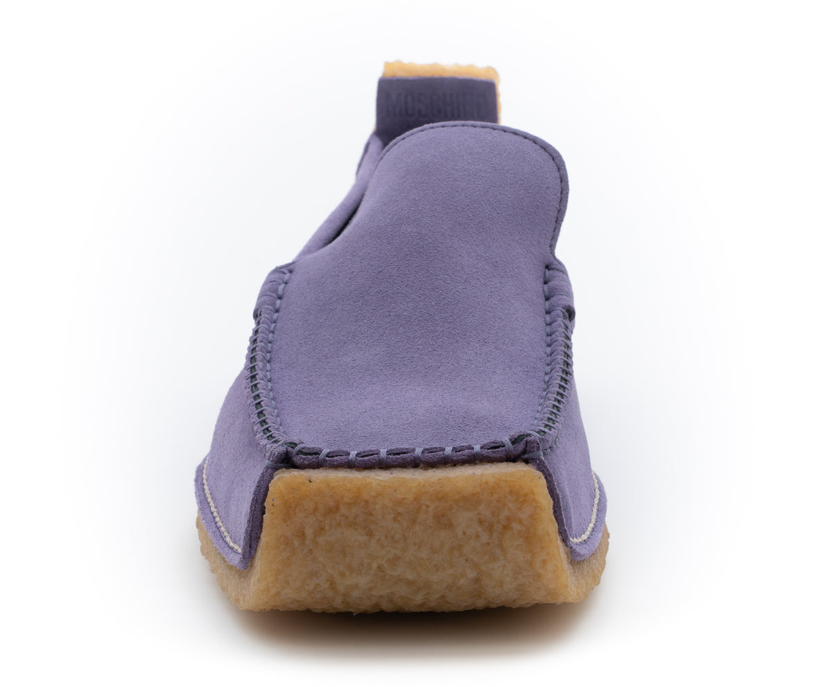 MOSCHINO COUTURE! - Suede Loafers, Lavender, Multiple Sizes Available