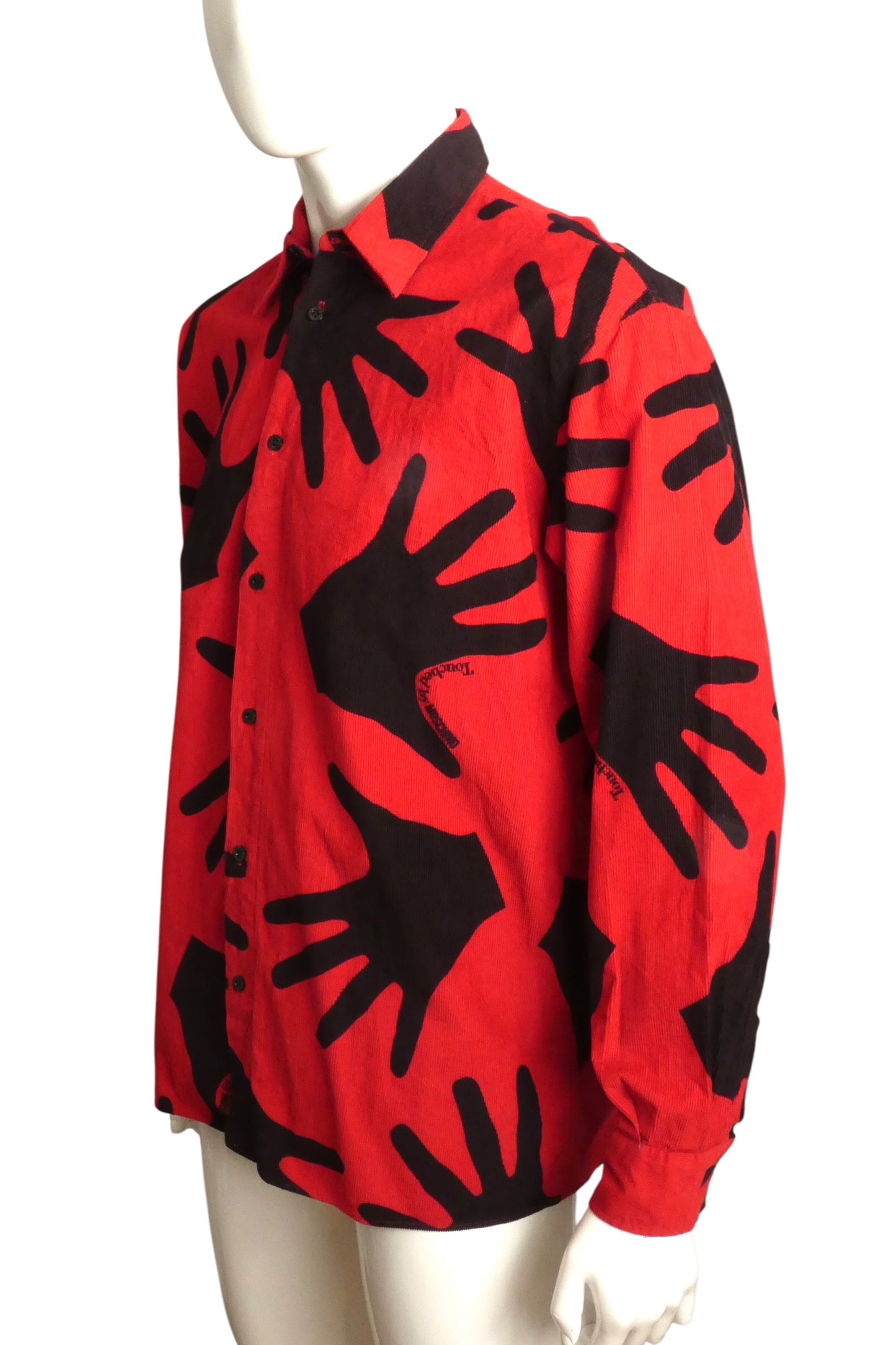 MOSCHINO JEANS - 1990s "Touched by Moschino" Corduroy Shirt, Medium
