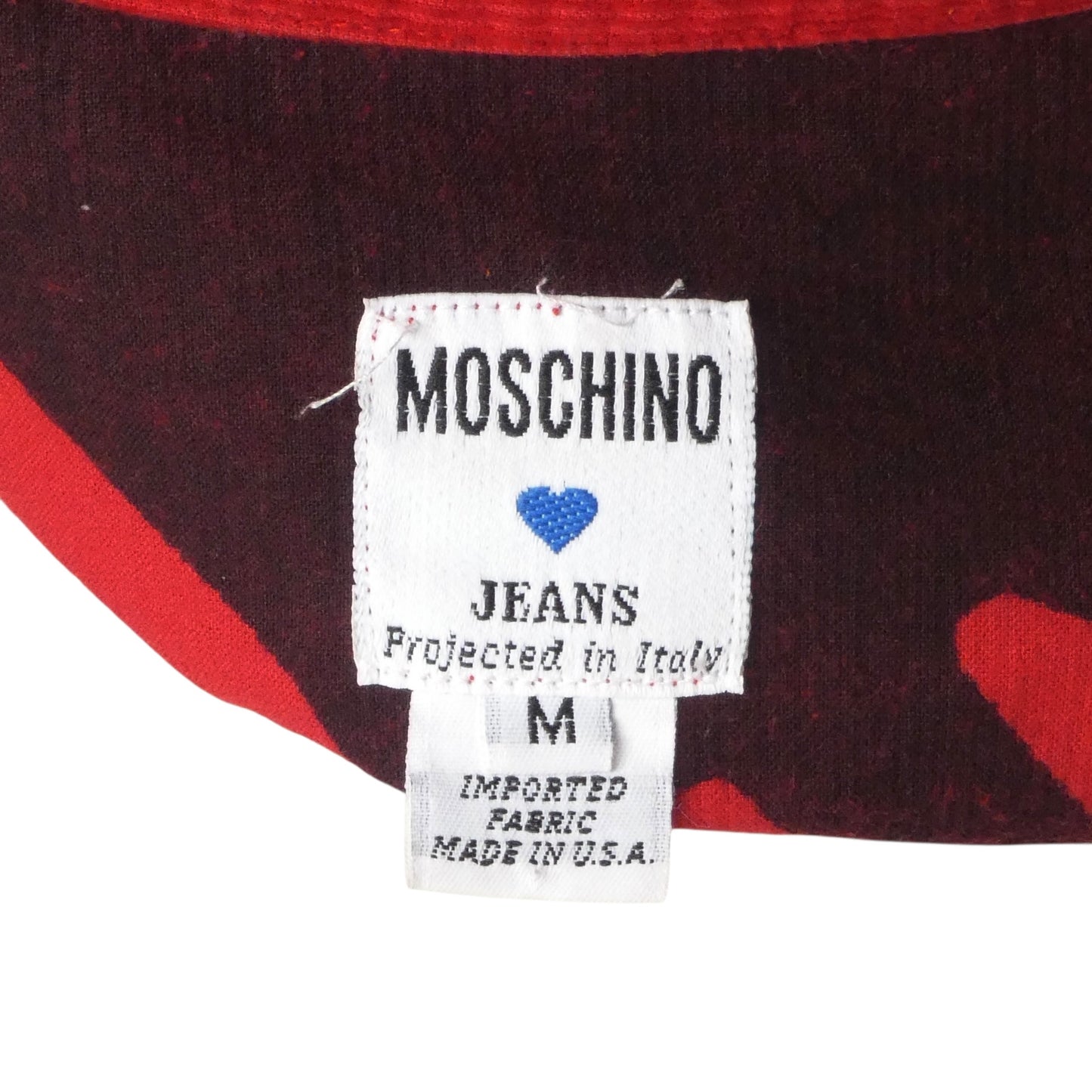 MOSCHINO JEANS - 1990s "Touched by Moschino" Corduroy Shirt, Medium