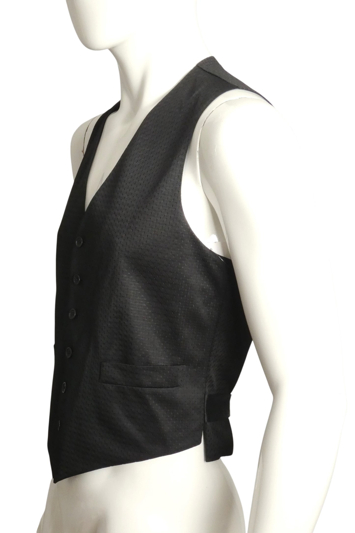 MOSCHINO CHEAP & CHIC - 1995 Sports Jersey Vest, Size-Small