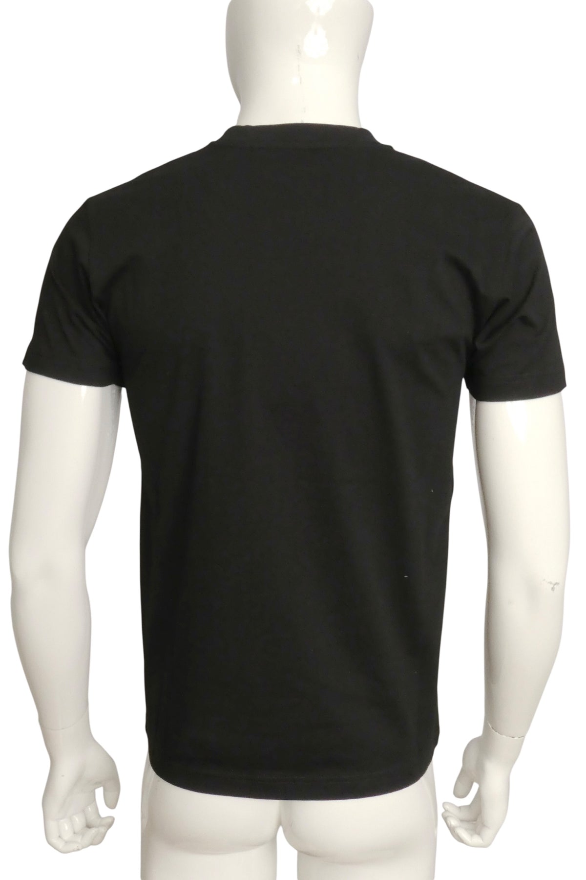 MOSCHINO COUTURE! - 2019 Black Cotton "Gayboy" T-Shirt, Size-Small