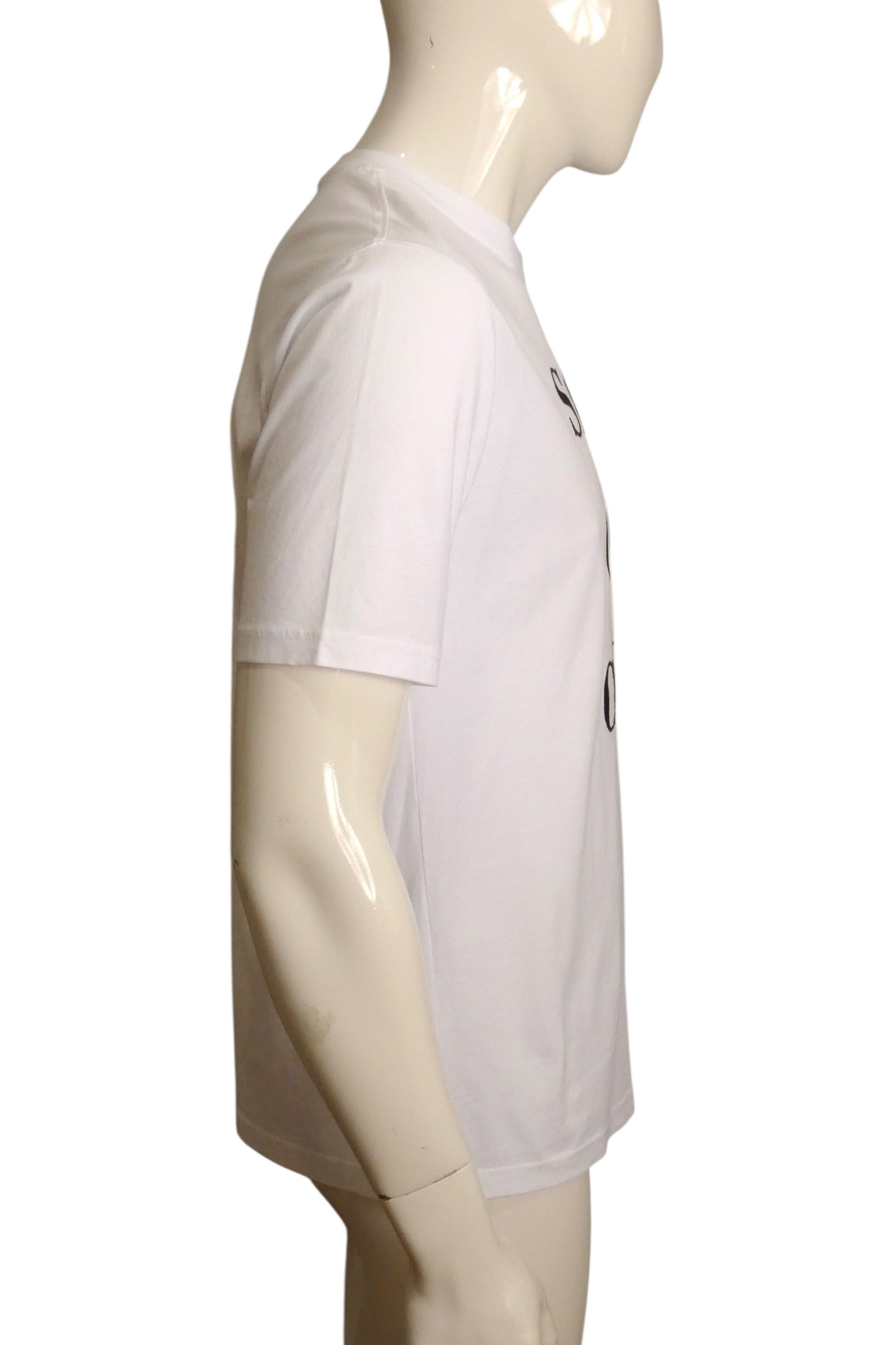 MOSCHINO COUTURE! - 2024 NWT Cotton Embroidered T-Shirt, Size-Large
