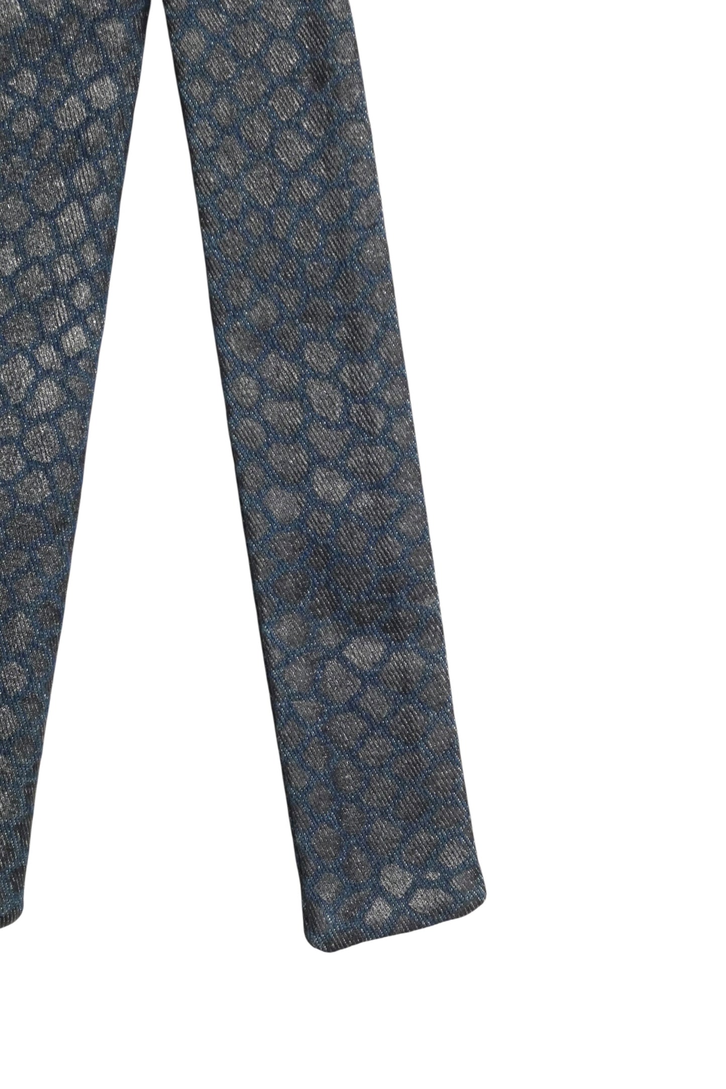 PIERRE CARDIN - Blue Jacquard Slide Tie