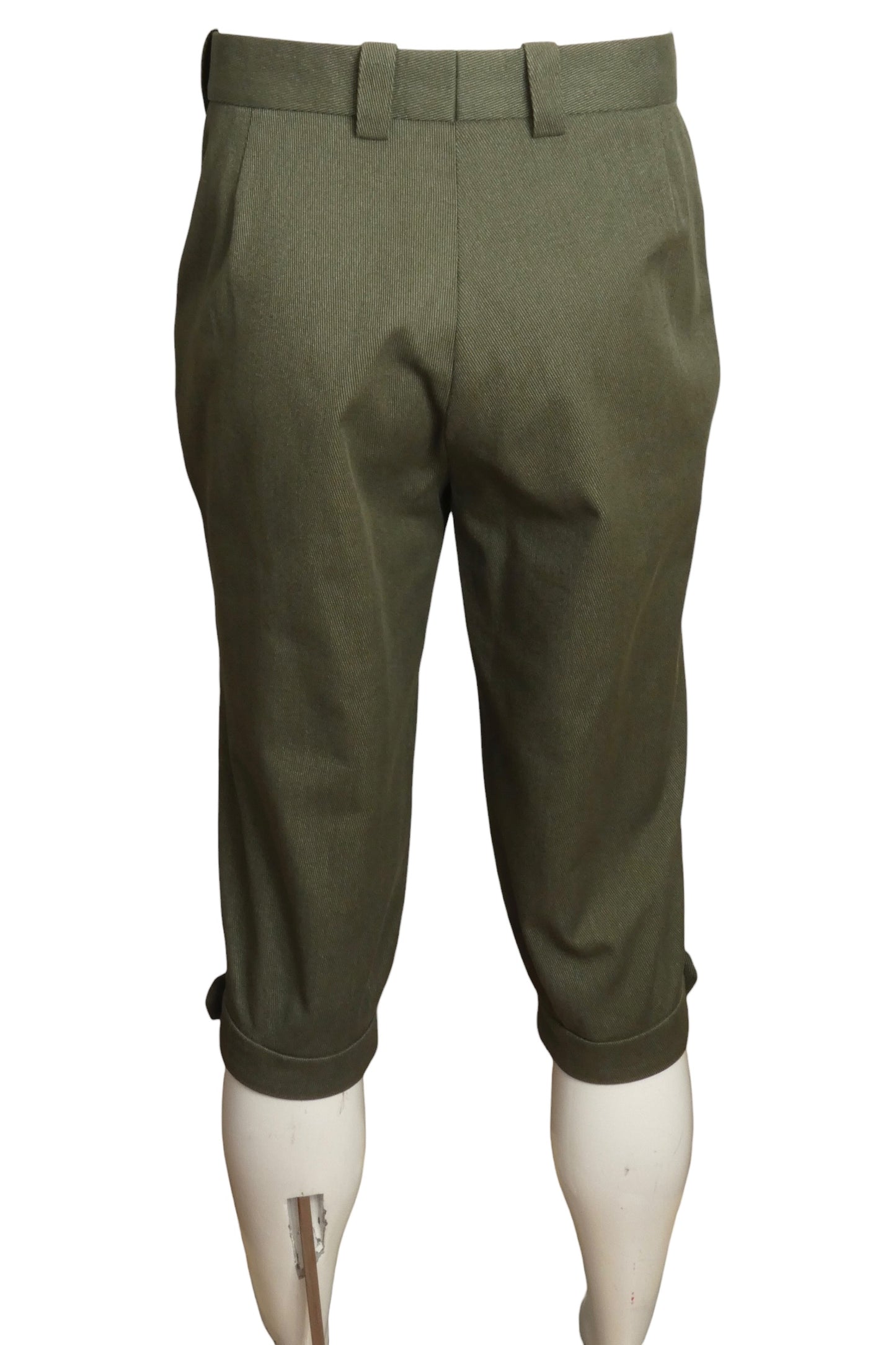 PIERRE CARDIN - 1998 Olive Twill Breeches, Waist-28