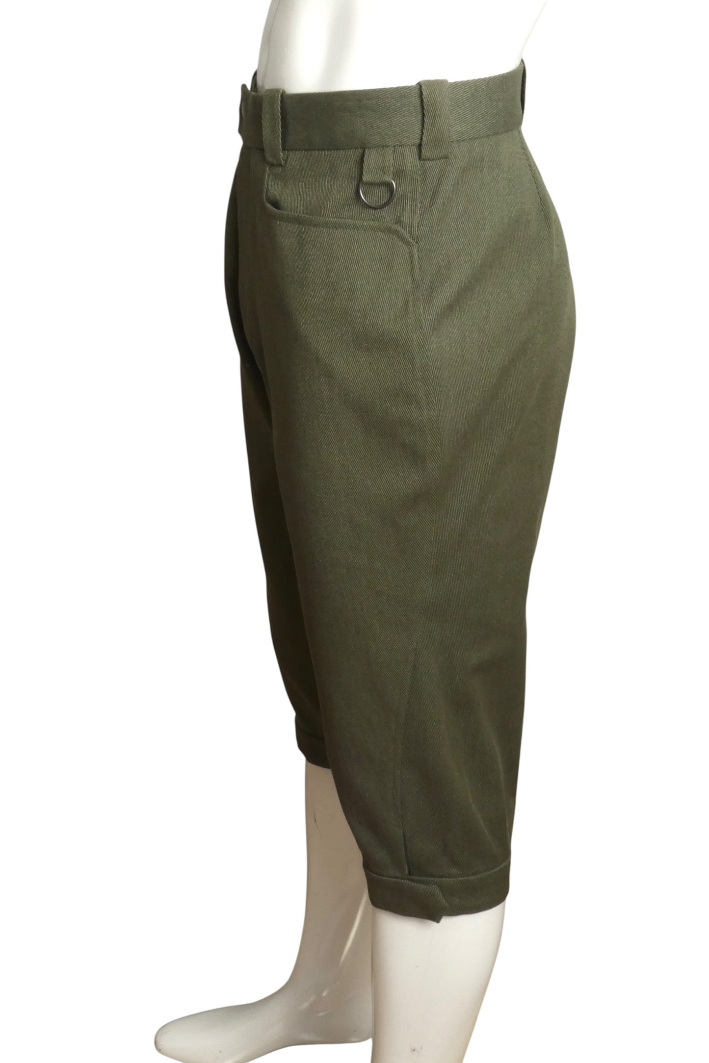 PIERRE CARDIN - 1998 Olive Twill Breeches, Waist-28