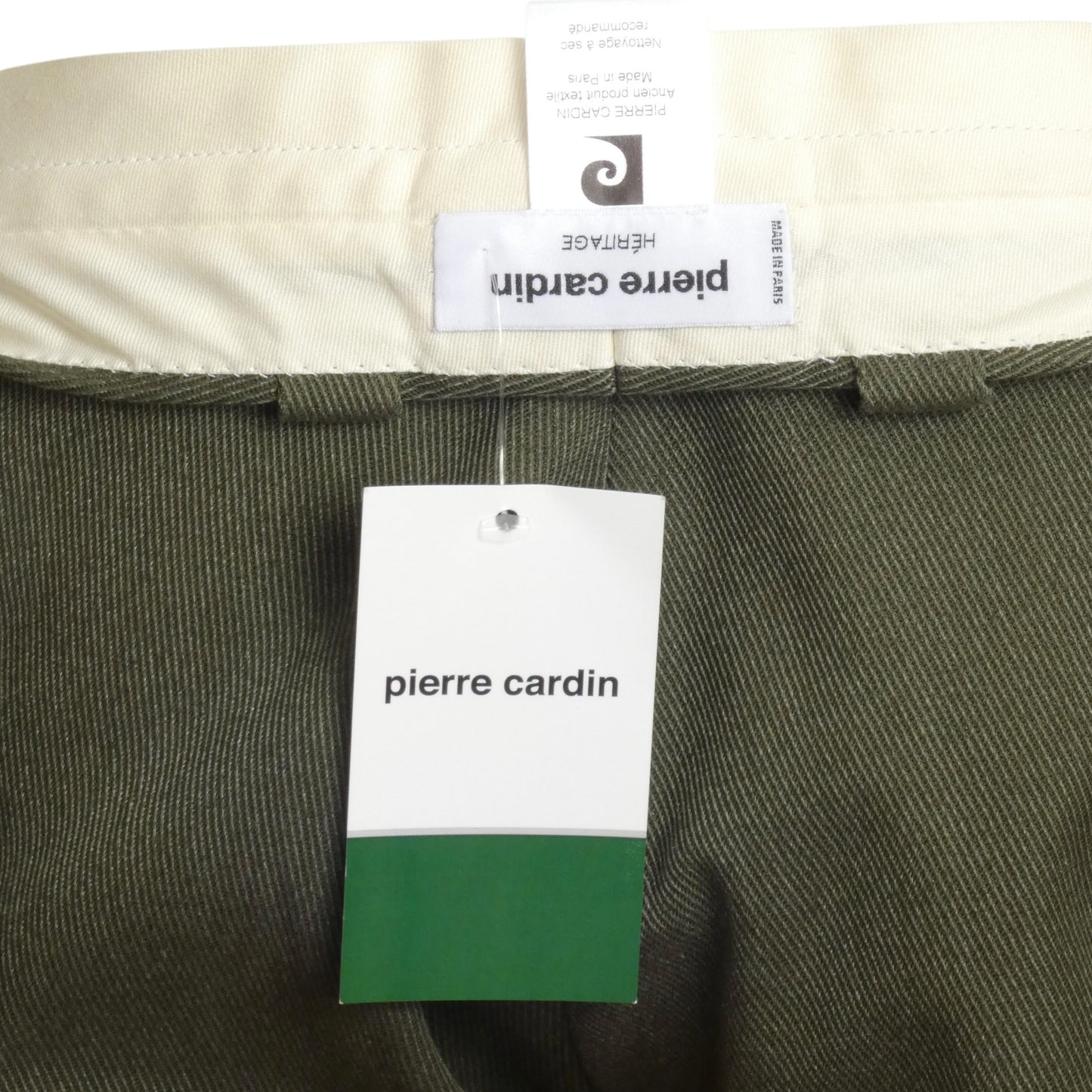 PIERRE CARDIN - 1998 Olive Twill Breeches, Waist-28