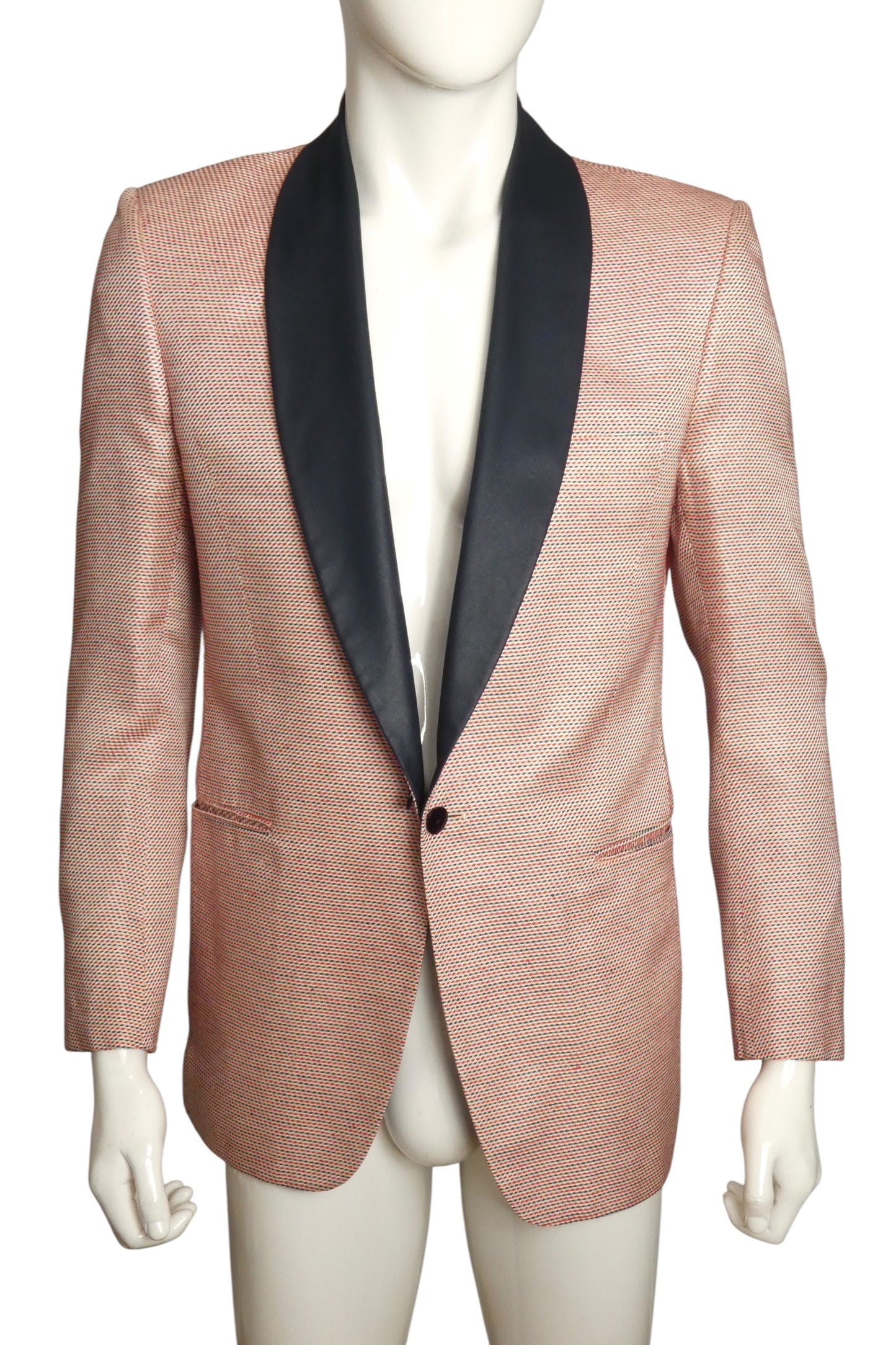 PIERRE CARDIN - 1982 Brocade Dinner Jacket, Size-Medium
