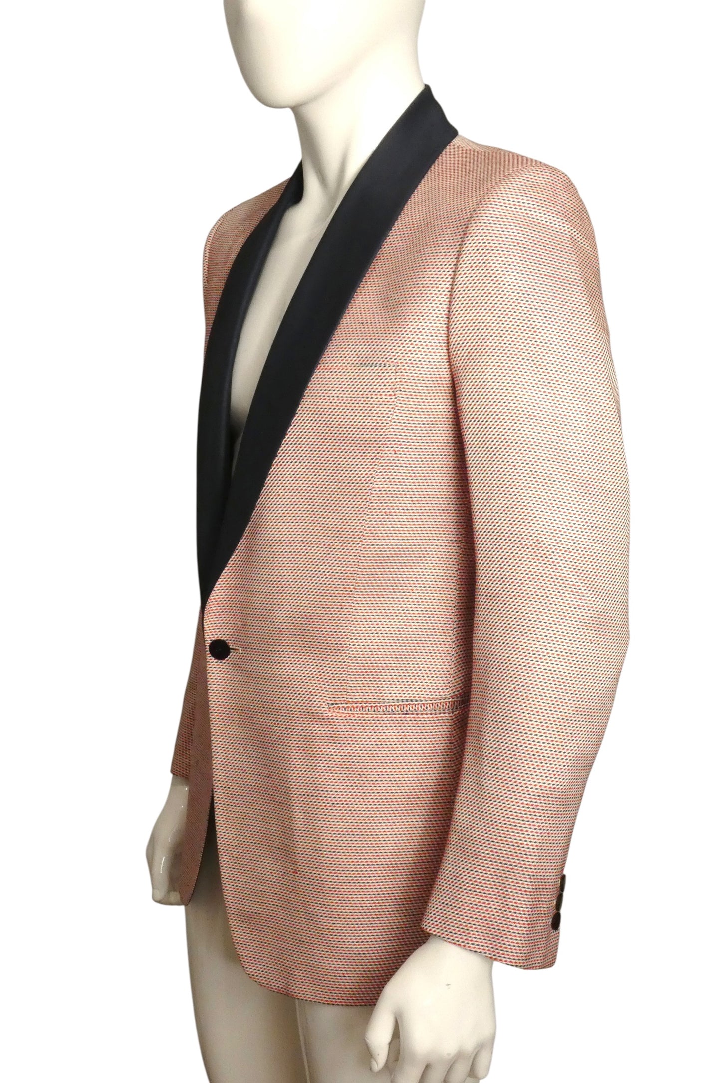 PIERRE CARDIN - 1982 Brocade Dinner Jacket, Size-Medium
