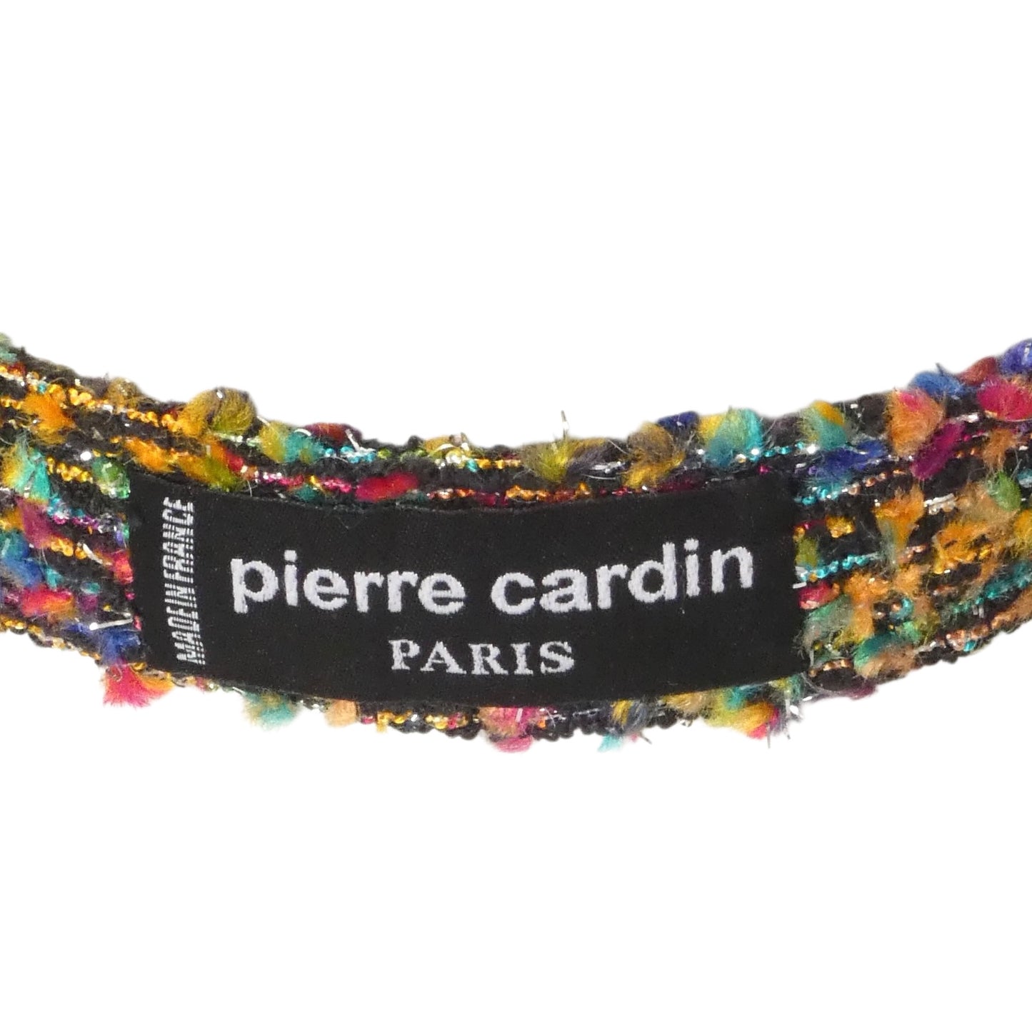 PIERRE CARDIN - Multi Color Metallic Tweed Tie