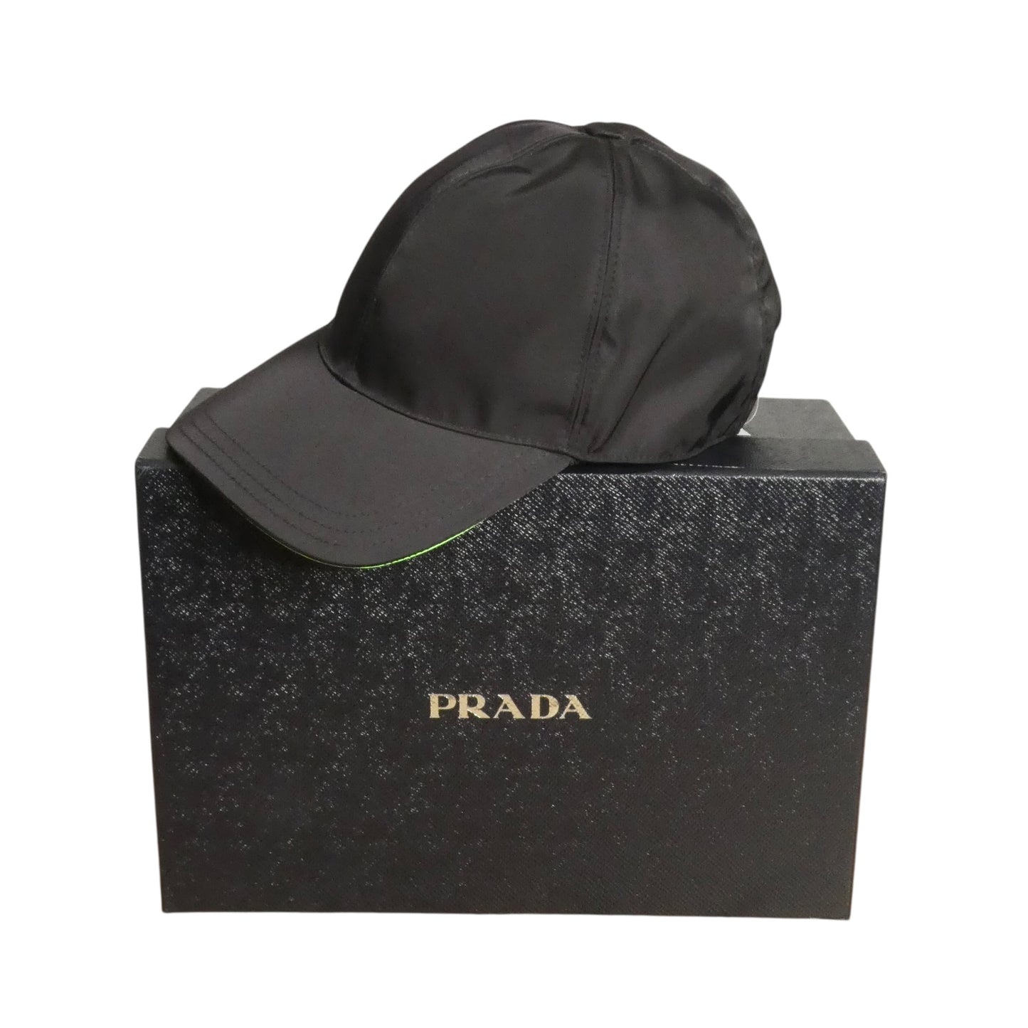 PRADA - 2018 NIB Nylon Baseball Cap, Size-Large
