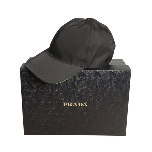 PRADA - 2018 NIB Nylon Baseball Cap, Size-Large
