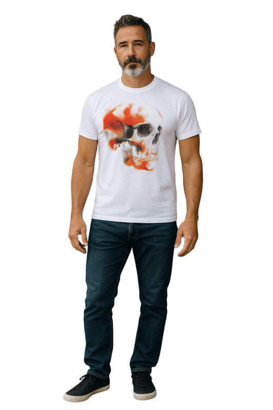 ALEXANDER MCQUEEN- NWT 2024 Obscure Skull T-Shirt, Multiple Size Available