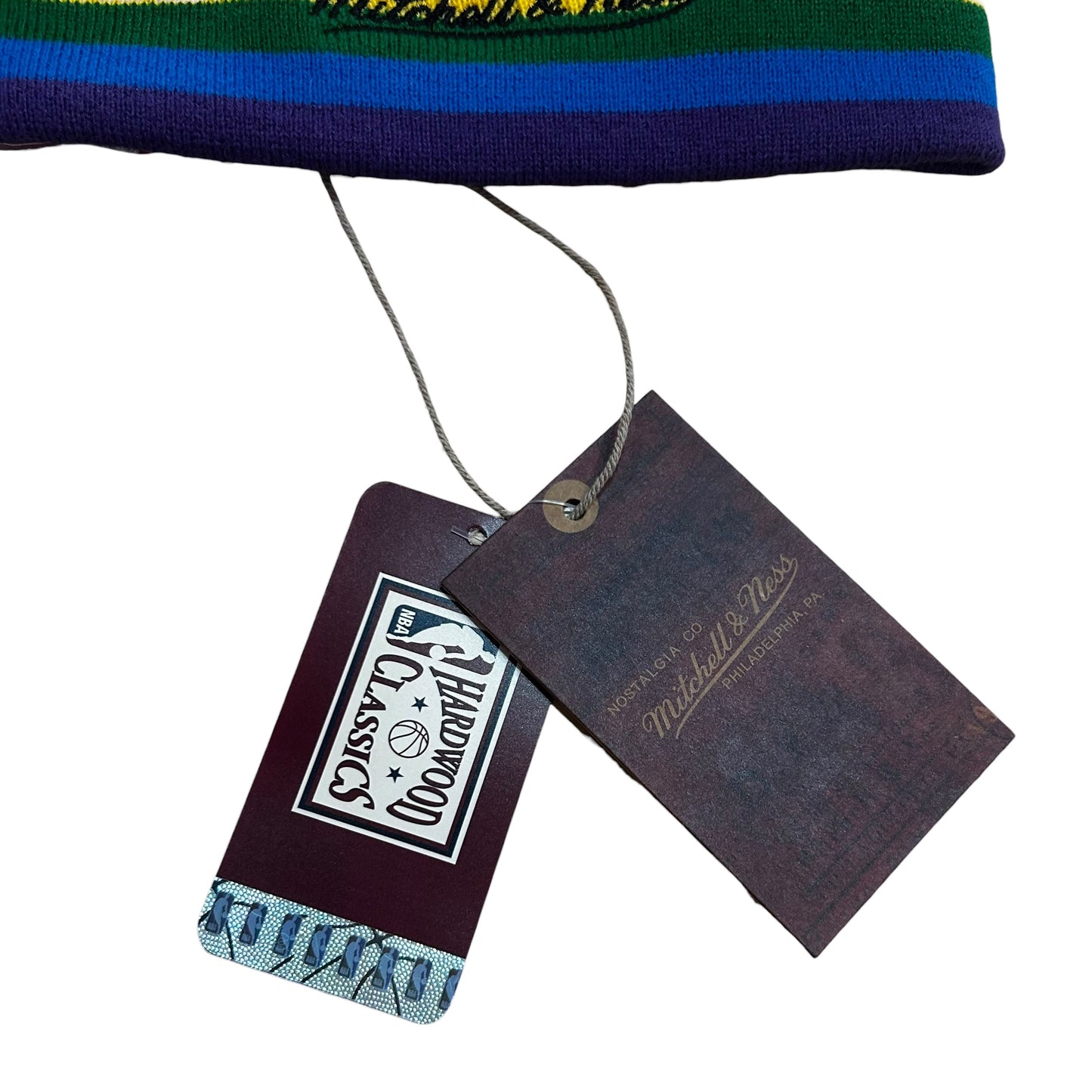 SUPREME X MITCHELL & NESS x HARWOOD CLASSICS - NWT Knit Supreme Nuggets Headband