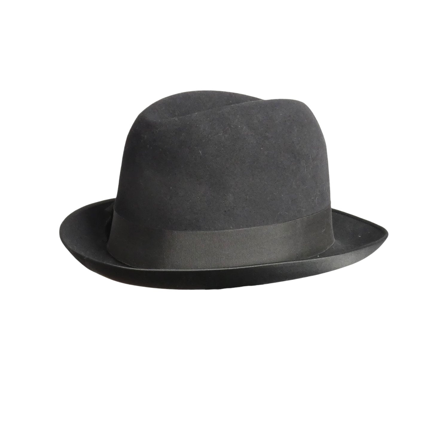 WILLOUGHBY HATTER - 1970s Wool & Wilk Fedora, Size-21.5"