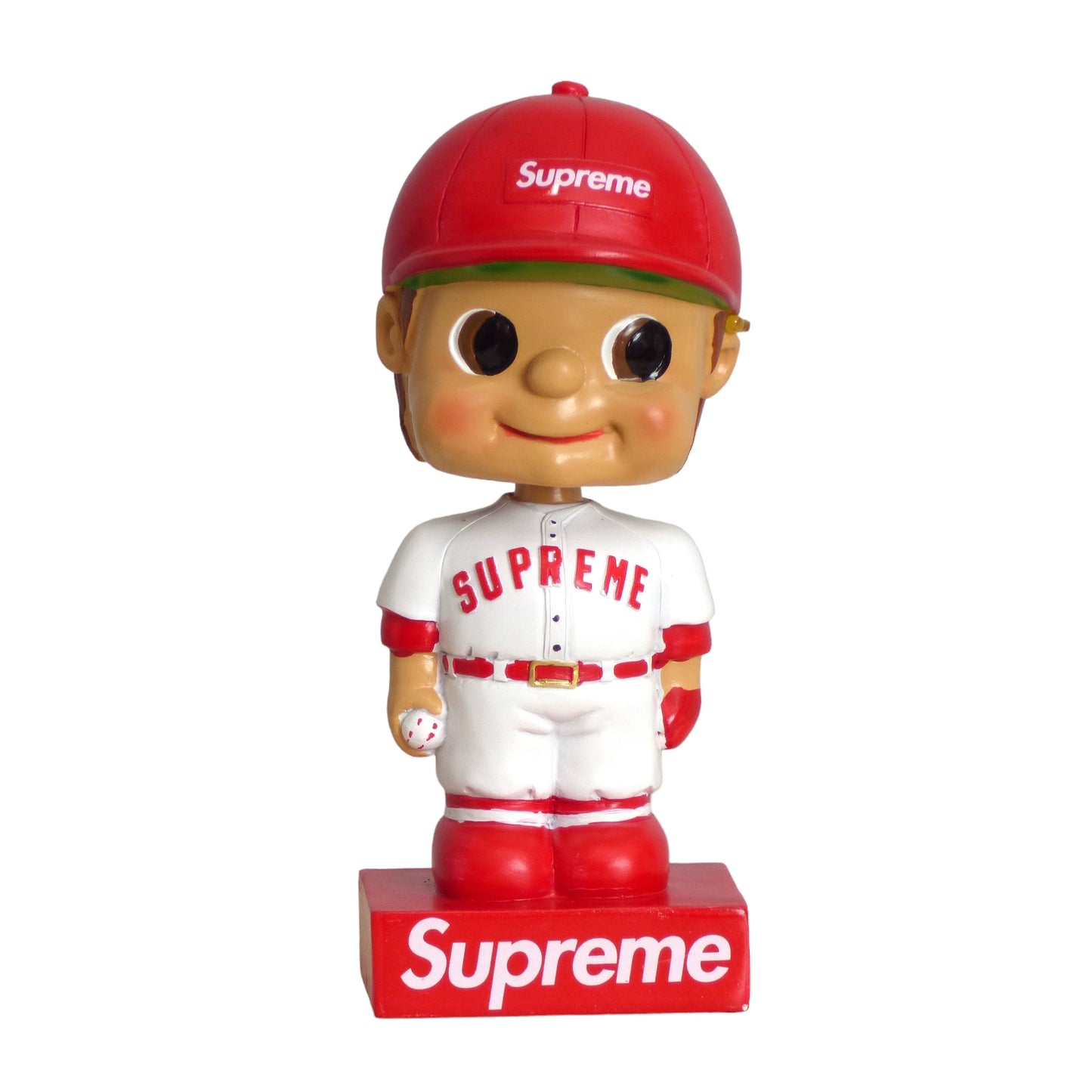 SUPREME-2023 NIB Red Bobble Head