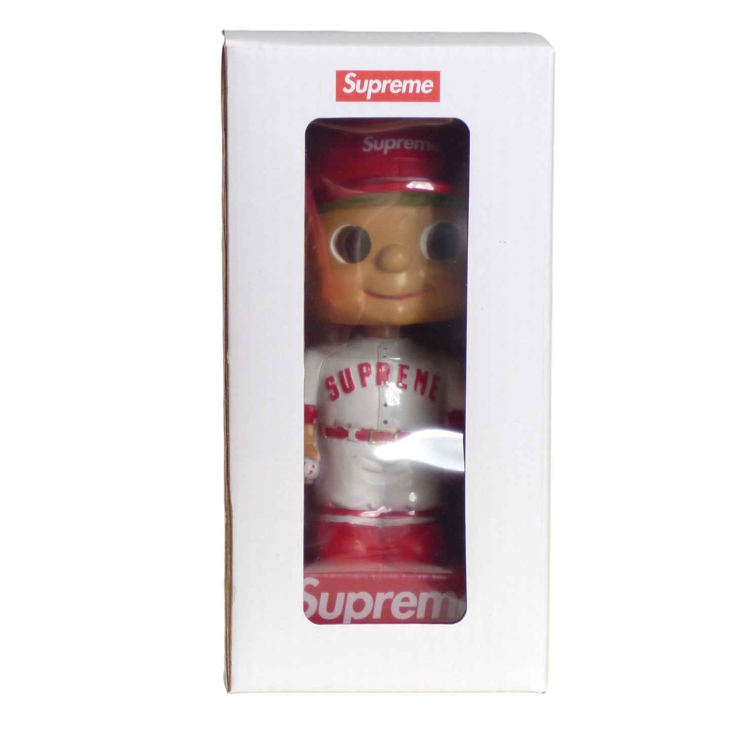 SUPREME-2023 NIB Red Bobble Head