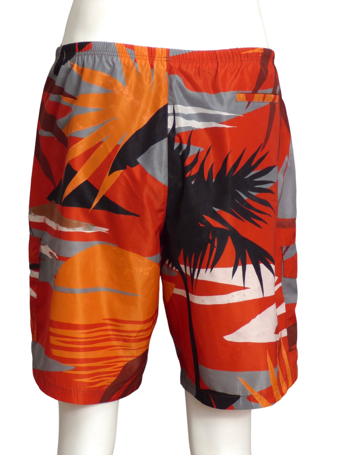 PALM ANGELS- NWT Tropical Print Swimsuit, Size XXL