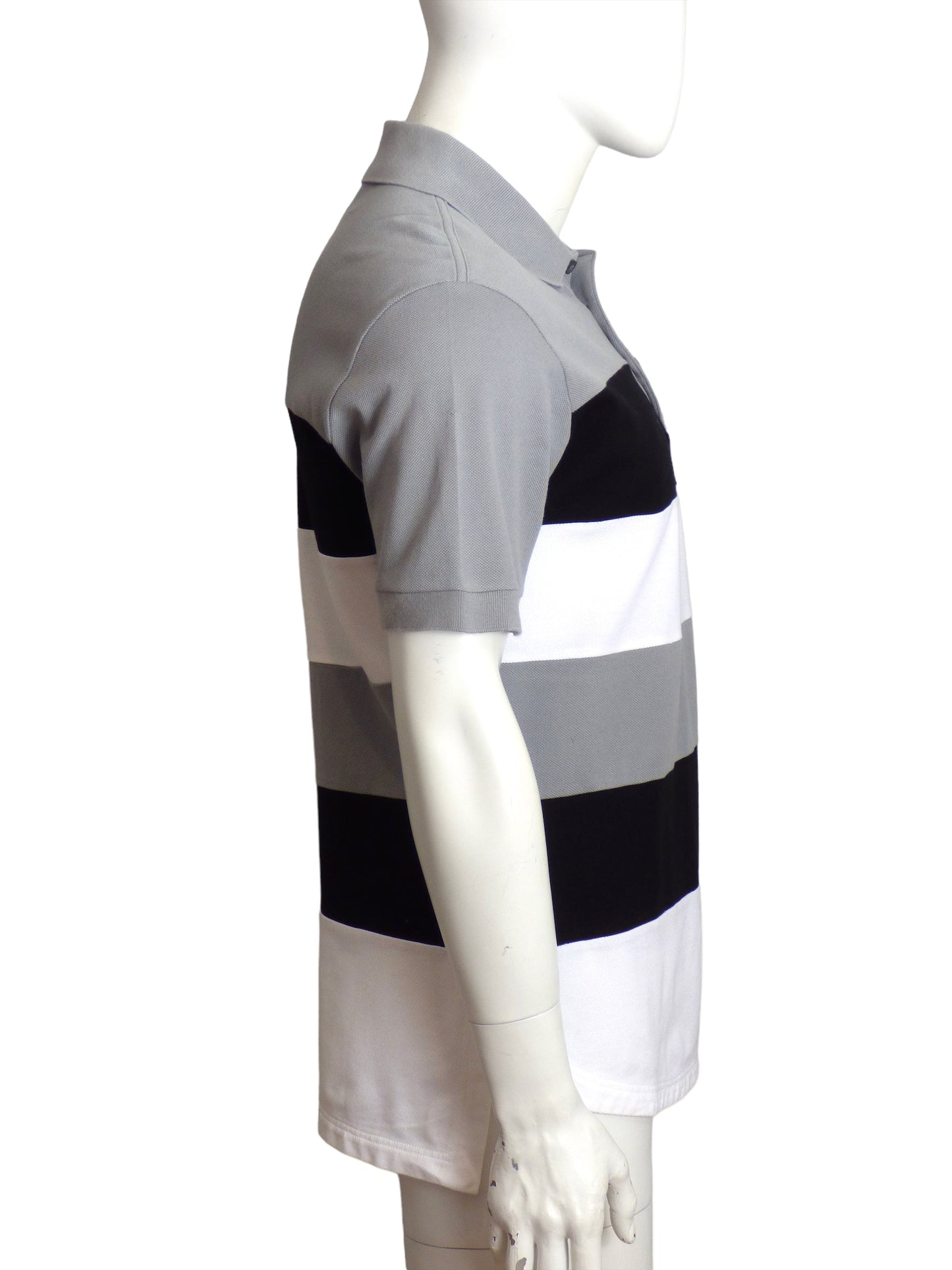 GIVENCHY- Cotton Stripe Polo Shirt, Size-Medium