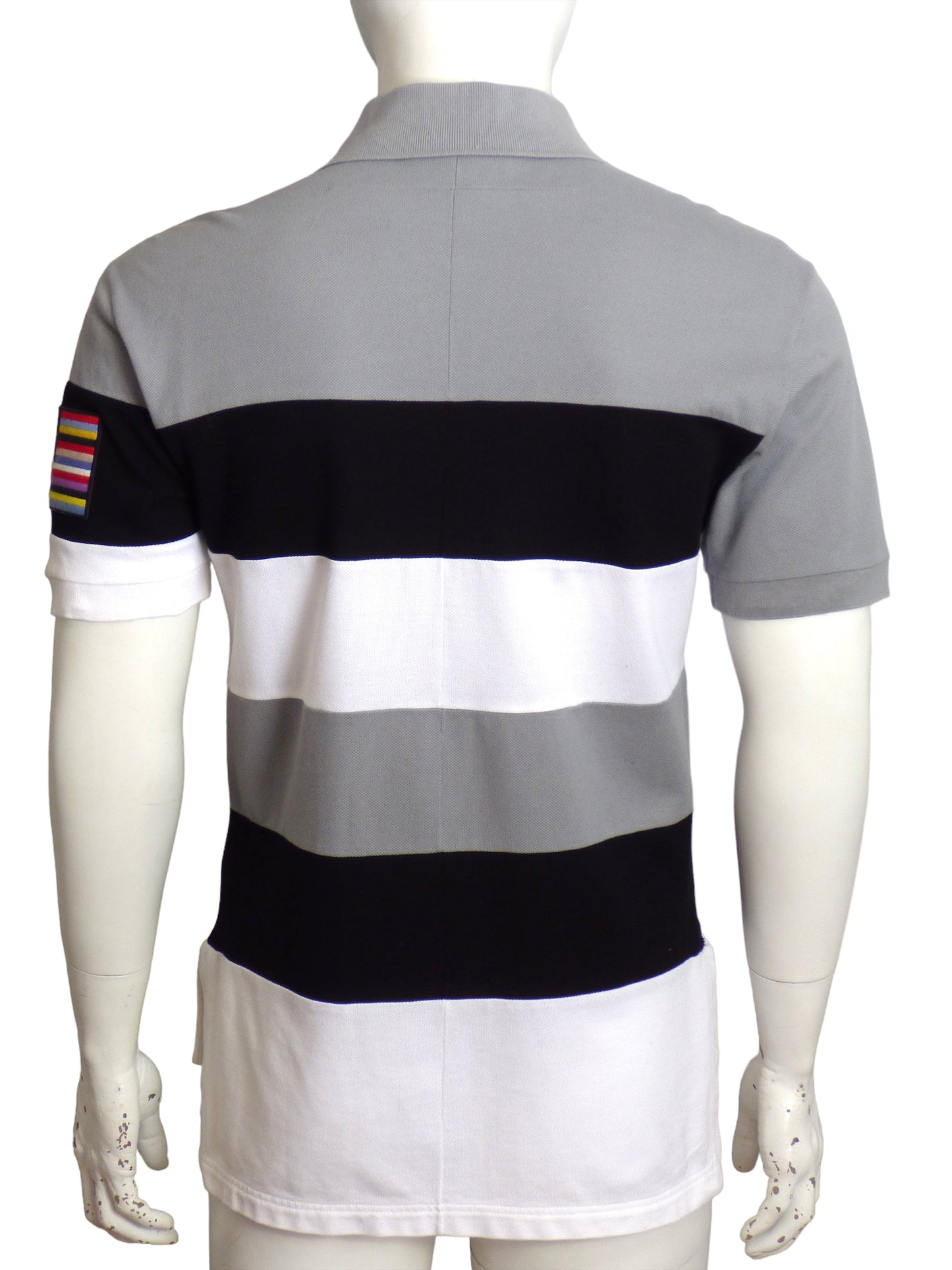 GIVENCHY- Cotton Stripe Polo Shirt, Size-Medium